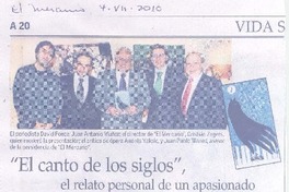 "El Canto de los siglos"