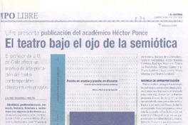El teatro bajo el ojo de la semiótica