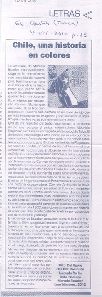 Chile, una historia en colores