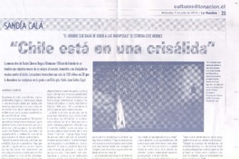 "Chile está en una crisálida"