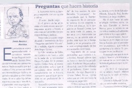Preguntas que hacen historia