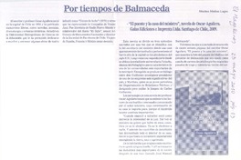 Por tiempos de Balmaceda