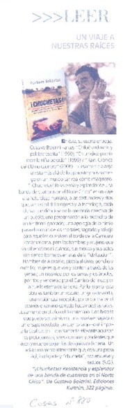 Un viaje a nuestras raíces