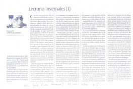 Lecturas invernales 1