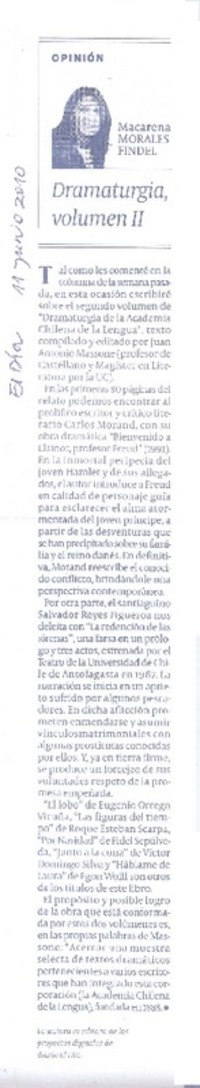 Dramaturgia volumen 2