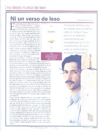 Ni un verso de leso