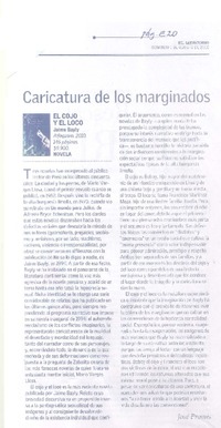 Caricatura de los marginados