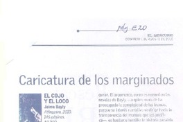Caricatura de los marginados