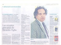 Las utopías privadas de Ricardo Piglia (entrevista)