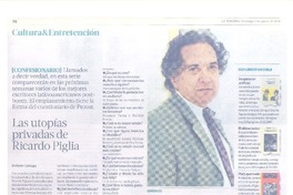Las utopías privadas de Ricardo Piglia (entrevista)