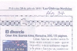 El divorcio