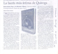 La faceta más íntima de Quiroga