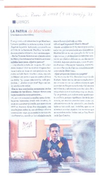 La patria de Marchant (entrevista)