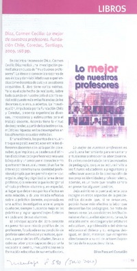 Lo mejor de nuestros profesores