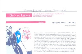 Mito del Reyno de Chile