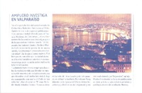 Ampuero investiga en Valparaíso