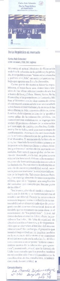 De la República al mercado