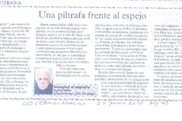 Una piltrafa frente al espejo