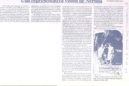 Una representativa visión de Neruda