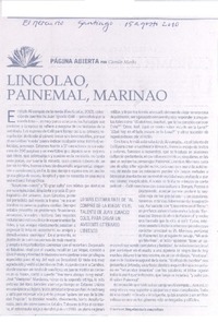 Lincolao, Painemal, Marinao