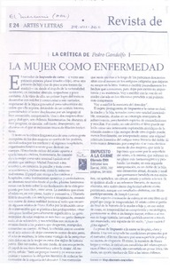 La mujer como enfermedad