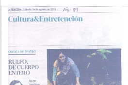 Rulfo, de cuerpo entero