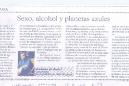 Sexo, alcohol y planetas azules