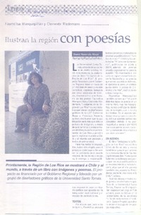 Ilustran la región con poesías