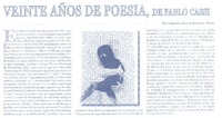 Veinte años de poesía