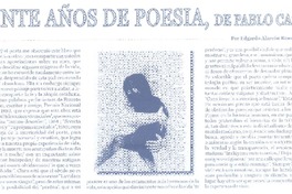 Veinte años de poesía