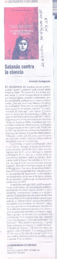 Satanás contra la ciencia