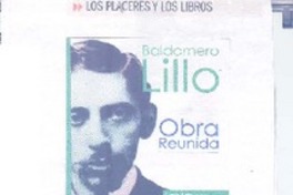 Baldomero Lillo va y vuelve