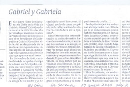Gabriel y Gabriela