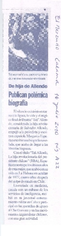 Publican polémica biografía