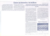 Entre la historia y la belleza