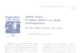 O espacio público na cidade contemporánea