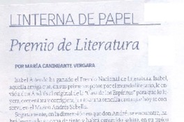 Premio de literatura