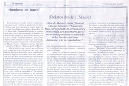 Relatos desde el Maule