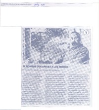 El hombre que amaba a los perros