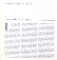 Un bestiario chileno