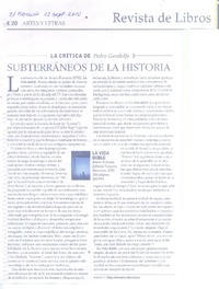 Subterráneos de la historia