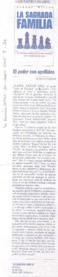 El poder con apellidos