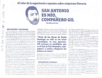 San Antonio es mío, compañero Gil