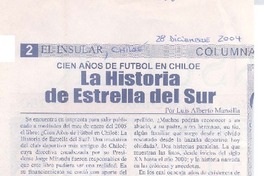 La historia de Estrella del Sur