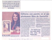 Editores con parche en el ojo piratearon libro de Danielita