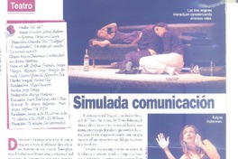 Simulada comunicación