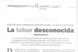 La labor desconocida