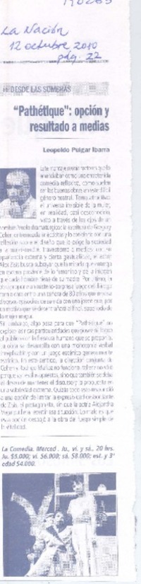 "Pathétique": opción y resultaso a medias