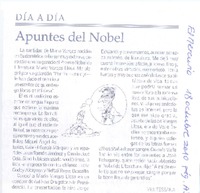 Apuntes del Nobel