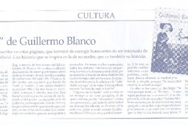 La "porfía" de Guillermo Blanco